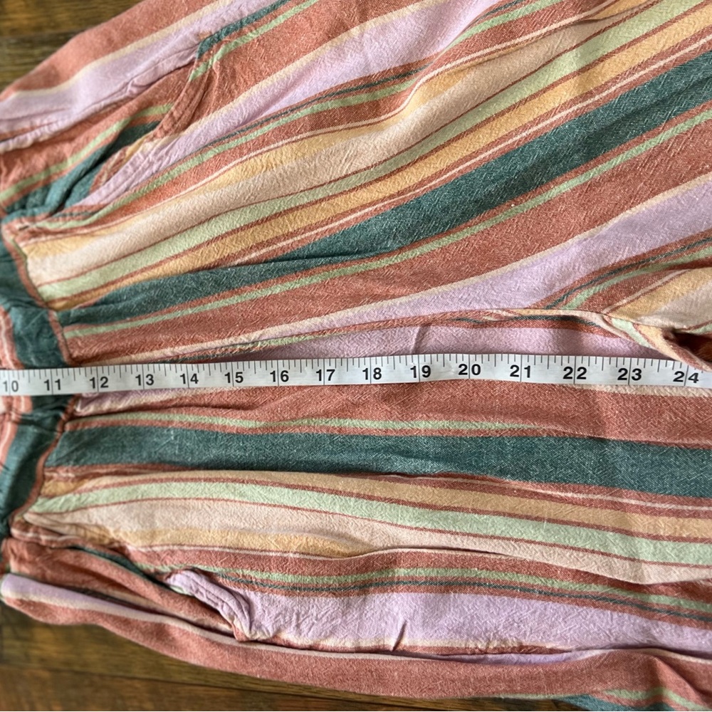 American Eagle Strapless Striped Jumpsuit - Picture 7 of 10